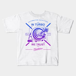 Turbocharge in turbo we trust Kids T-Shirt